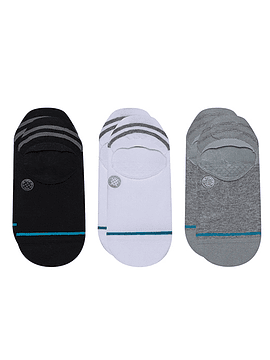 Stance - Basic 3 Pack No Show - Multi - L