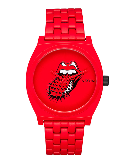 Nixon - Rolling Stones Time Teller - all red