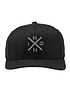 Nixon - Jockey Exchange Flex Fit Hat - black charcoal 