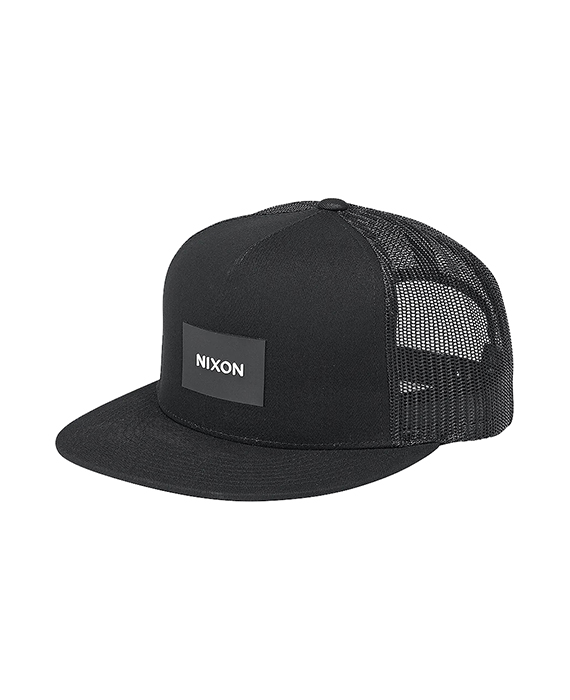 Nixon - Jockey Team Trucker Hat - black