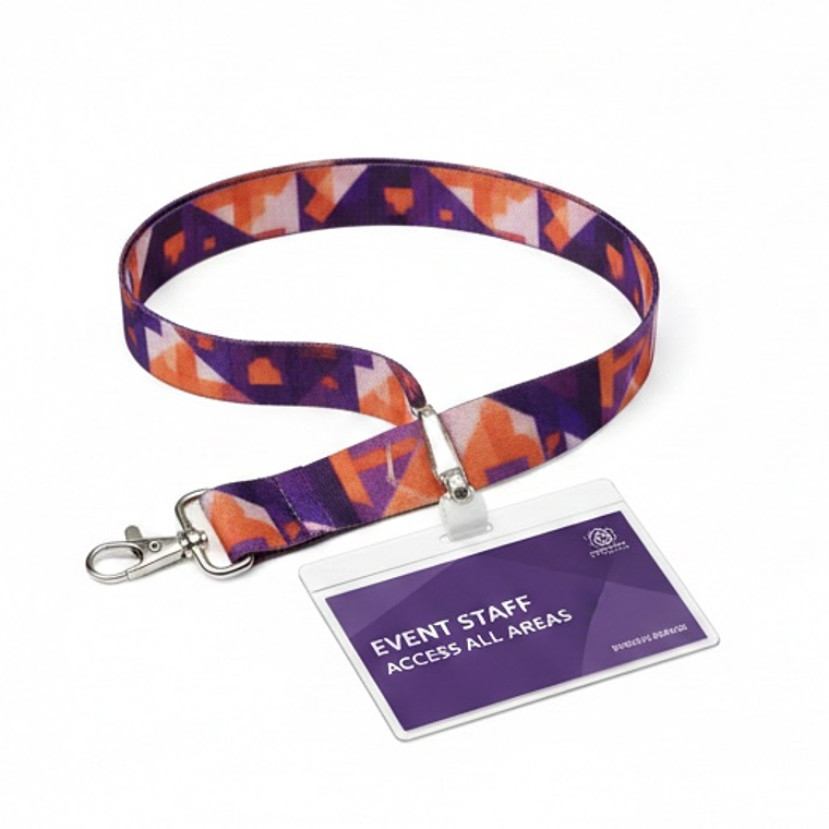 Lanyards con credencial perzonalizadas 2