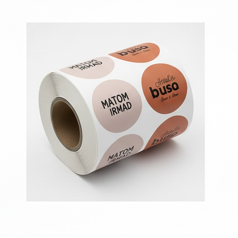 Sticker cuadrado o redondo perzonalizados 3