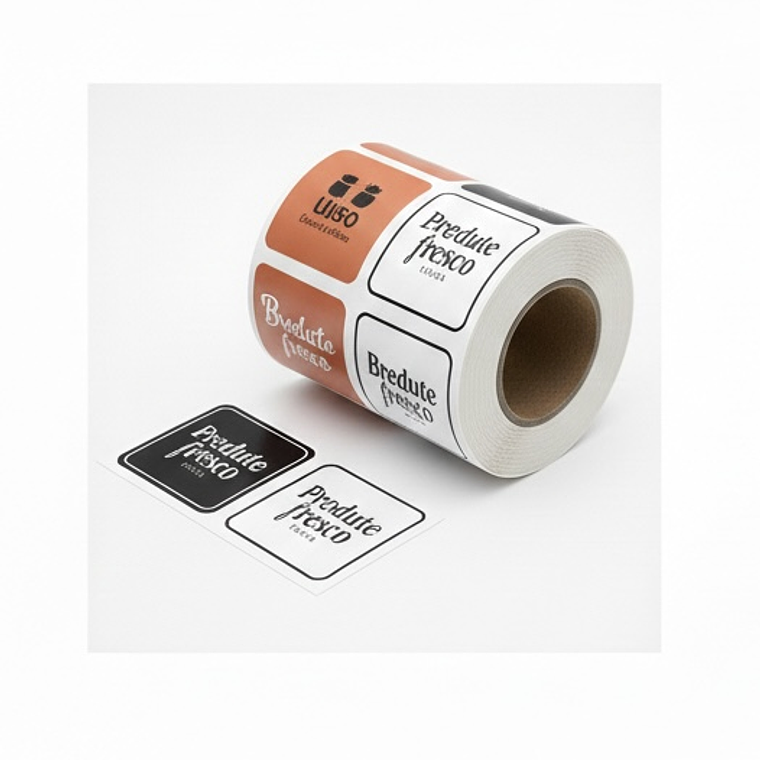 Sticker cuadrado o redondo perzonalizados 4