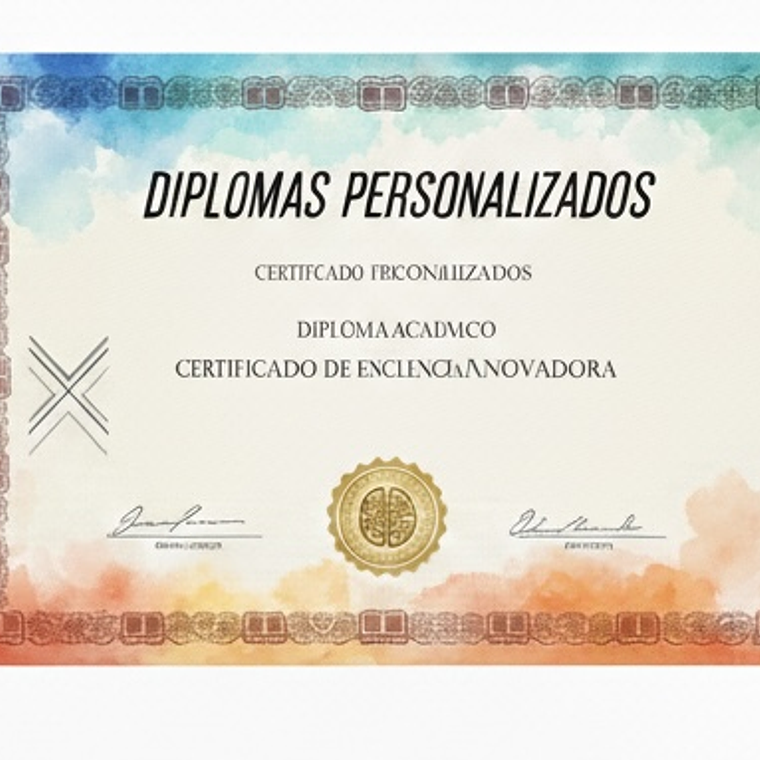 Diplomas perzonalizados 4
