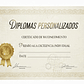 Diplomas perzonalizados - Miniatura 1