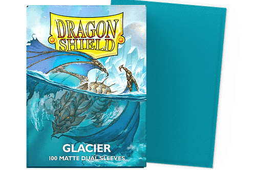 Dragon Shield Sleeves: Standard DUAL- Matte Glacier 'Miniom' (100 ct.)