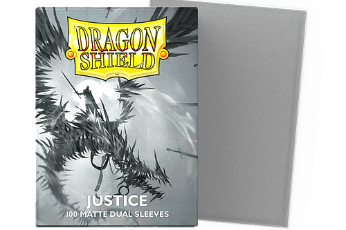 Dragon Shield Sleeves: Standard DUAL- Matte Justice (100 ct.)