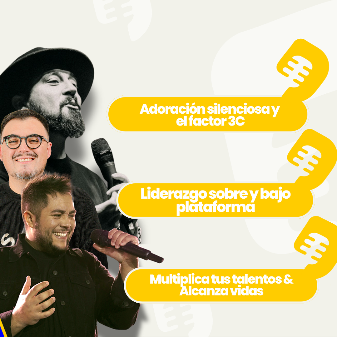 Curso de Alabanza y Adoración, impartido por Israel Chaparro, Nehemías Marchant y Franco Figueroa. Sábado 04 de Octubre a partir de las 10:00 hrs.   1