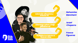 Curso de Alabanza y Adoración, impartido por Israel Chaparro, Nehemías Marchant y Franco Figueroa. Sábado 04 de Octubre a partir de las 10:00 hrs.  