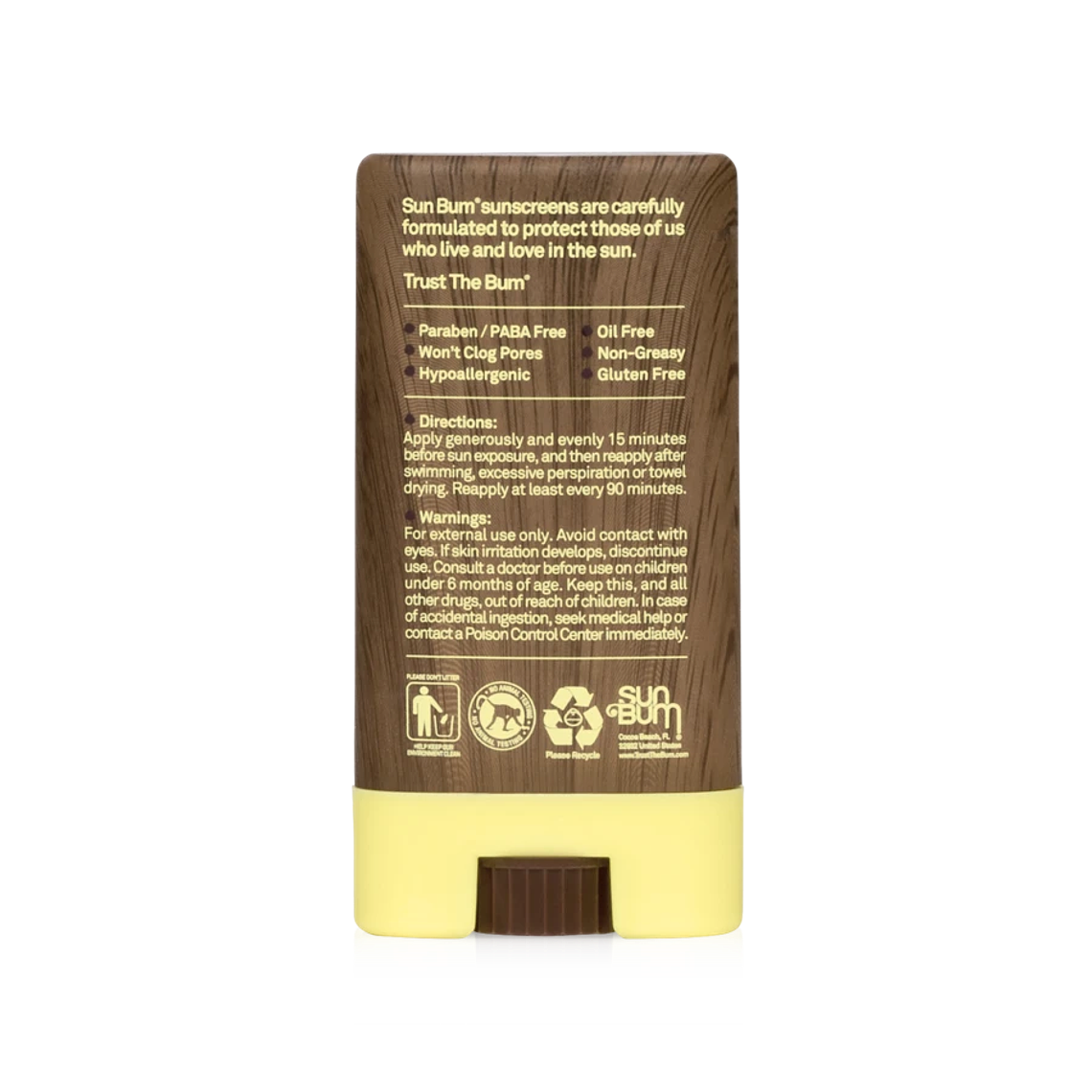 Original SPF 30 Sunscreen Face Stick Sun Bum 2