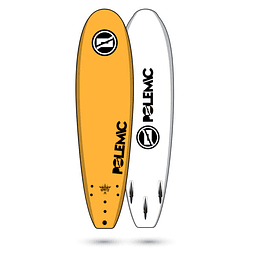 Tabla de surf Softboard Polemic 8.0 Naranja