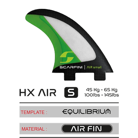 Quillas FCS Scarfini HX AIR LARGE~ DUAL TAB (FCS)