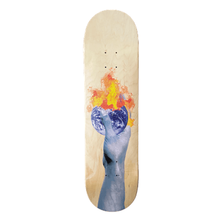 Skateboard deck Sunrise "world" 