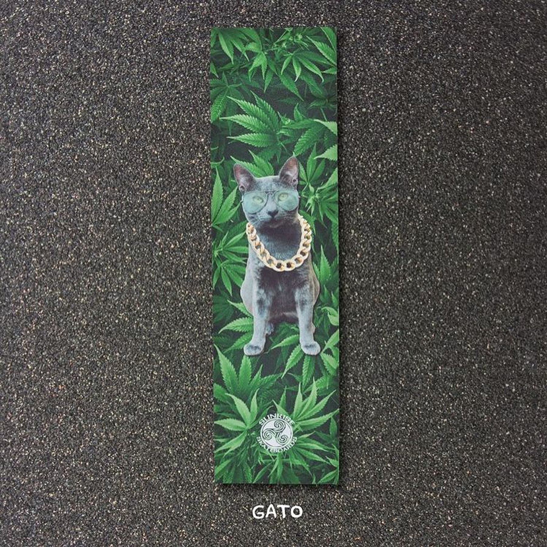 Lija skateboard Sunrise gato