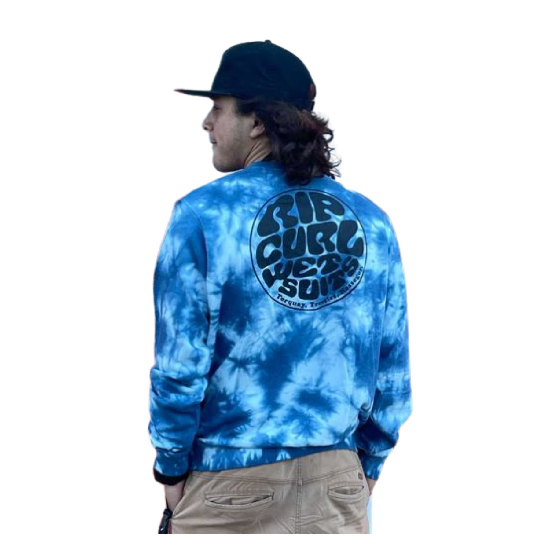 Poleron Rip Curl Clasic tie die DD