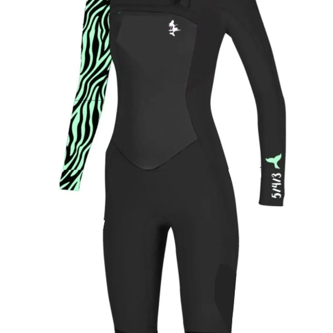 Traje Sirenas Zebra 5.4 C/Z con Gorro Mujer 20/24 1