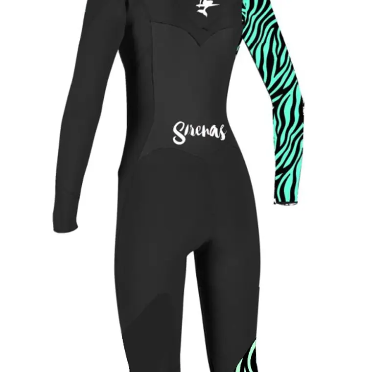 Traje Sirenas Zebra 5.4 C/Z con Gorro Mujer 20/24 3