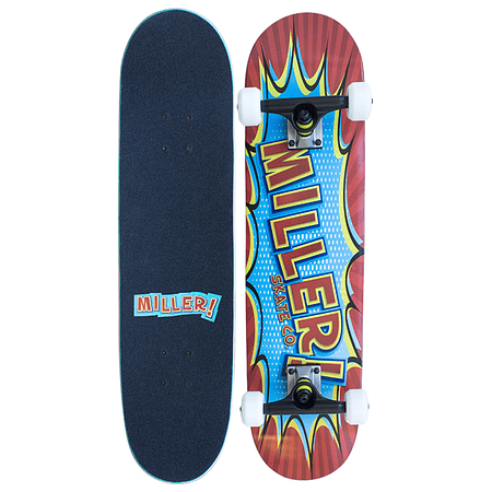 Skateboard Miller 31.5″ x 7.75″ - Comic