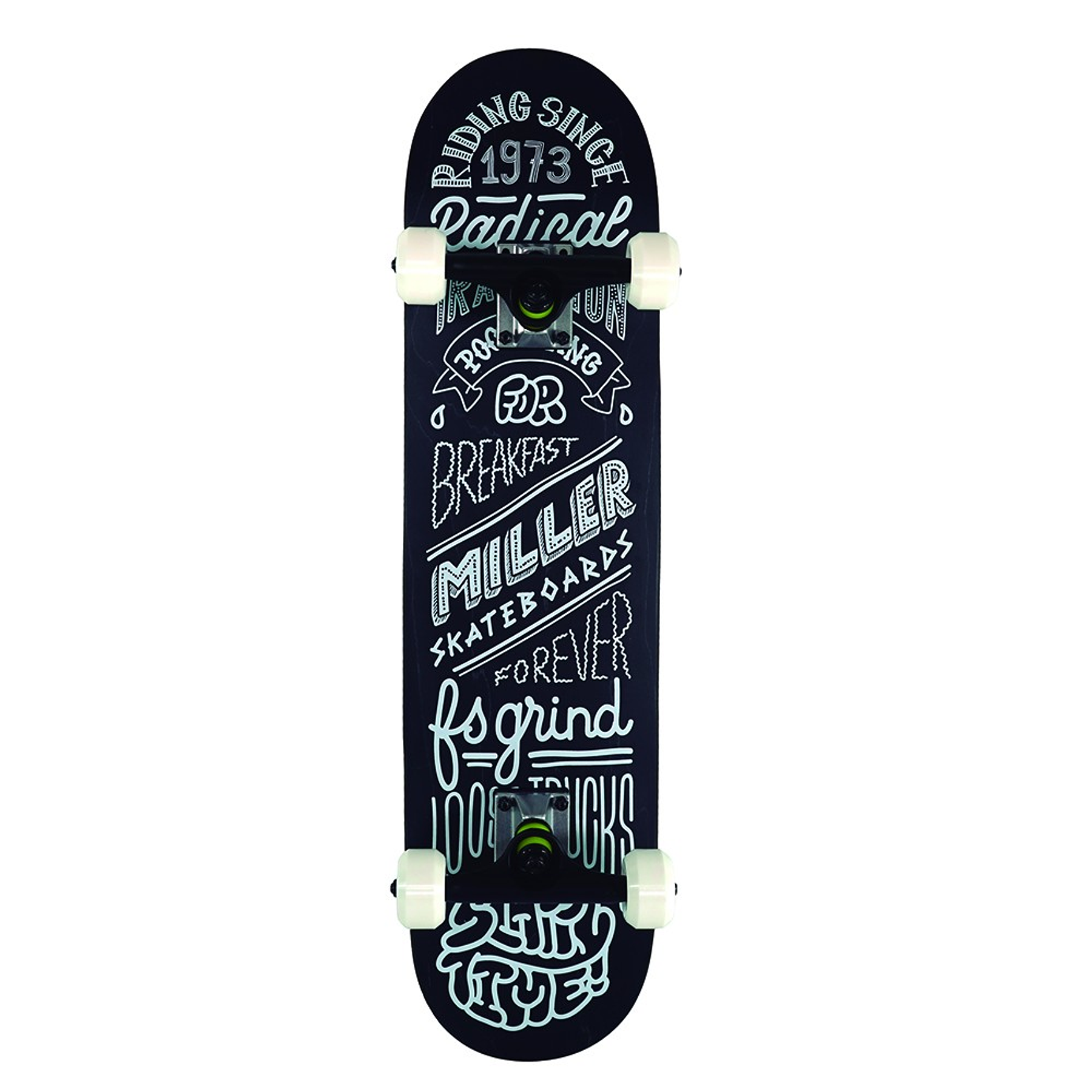 Skateboard Miller 30.5″ x 7.5″ - Chalkboard KK