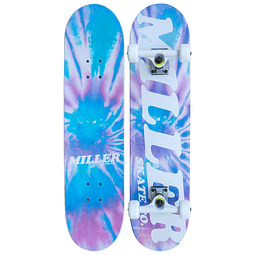 Skateboard Miller 31.75″ x 8″ - tie dye