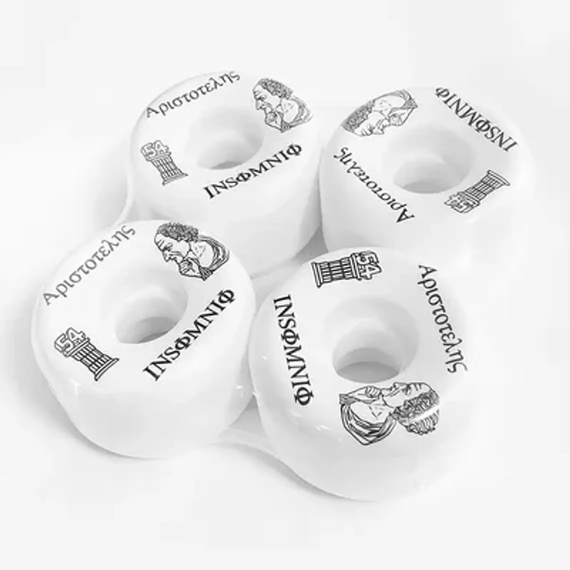 Ruedas Skate Insomnio Wheels Aristóteles 54mm | Laminates 1