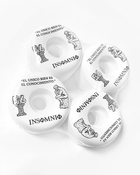 Ruedas Skate Insomnio Wheels Pensador 56mm | Laminates