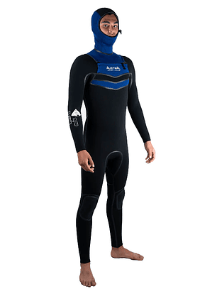 Traje ERIZOS WETSUITS FOSIL 5.4.3 mm C/Z 20 (GORRO DESTEÑIDO) 