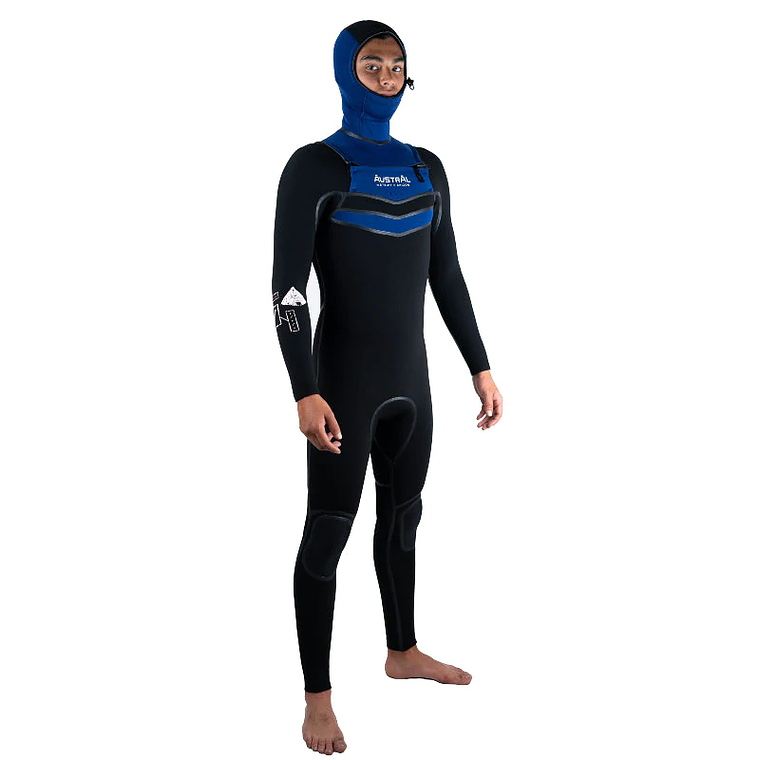 Traje ERIZOS WETSUITS FOSIL 5.4.3 mm C/Z 20 (GORRO DESTEÑIDO)  1