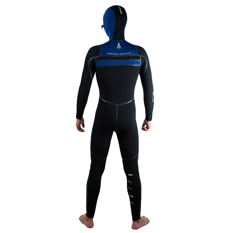 Traje ERIZOS WETSUITS FOSIL 5.4.3 mm C/Z 20 (GORRO DESTEÑIDO)  2
