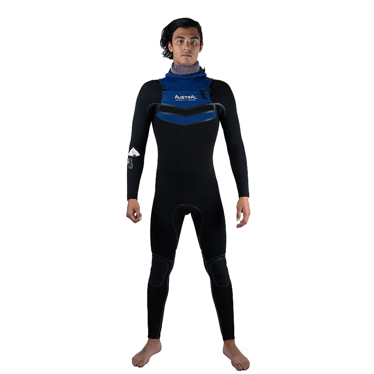 Traje ERIZOS WETSUITS FOSIL 5.4.3 mm C/Z 20 (GORRO DESTEÑIDO)  3