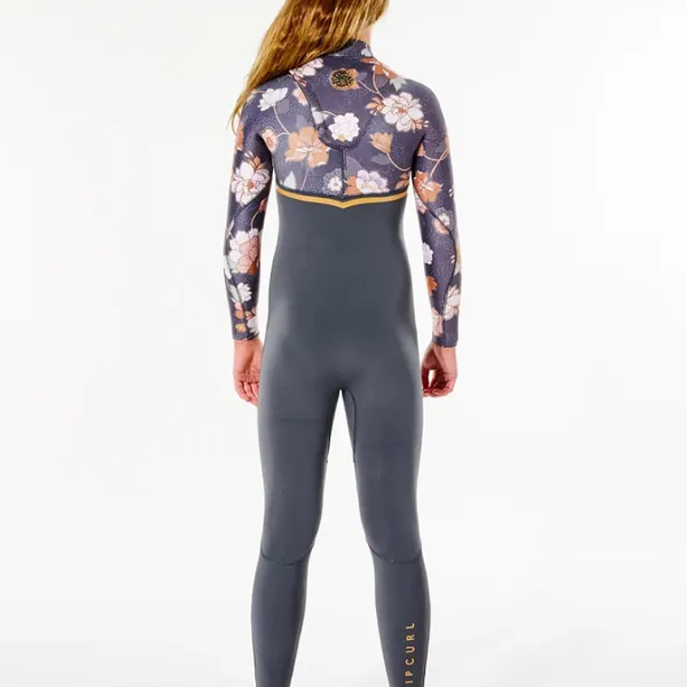 TRAJE DE SURF FLASHBOMB 4/3MM CHEST ZIP E6 NIÑA J5 3