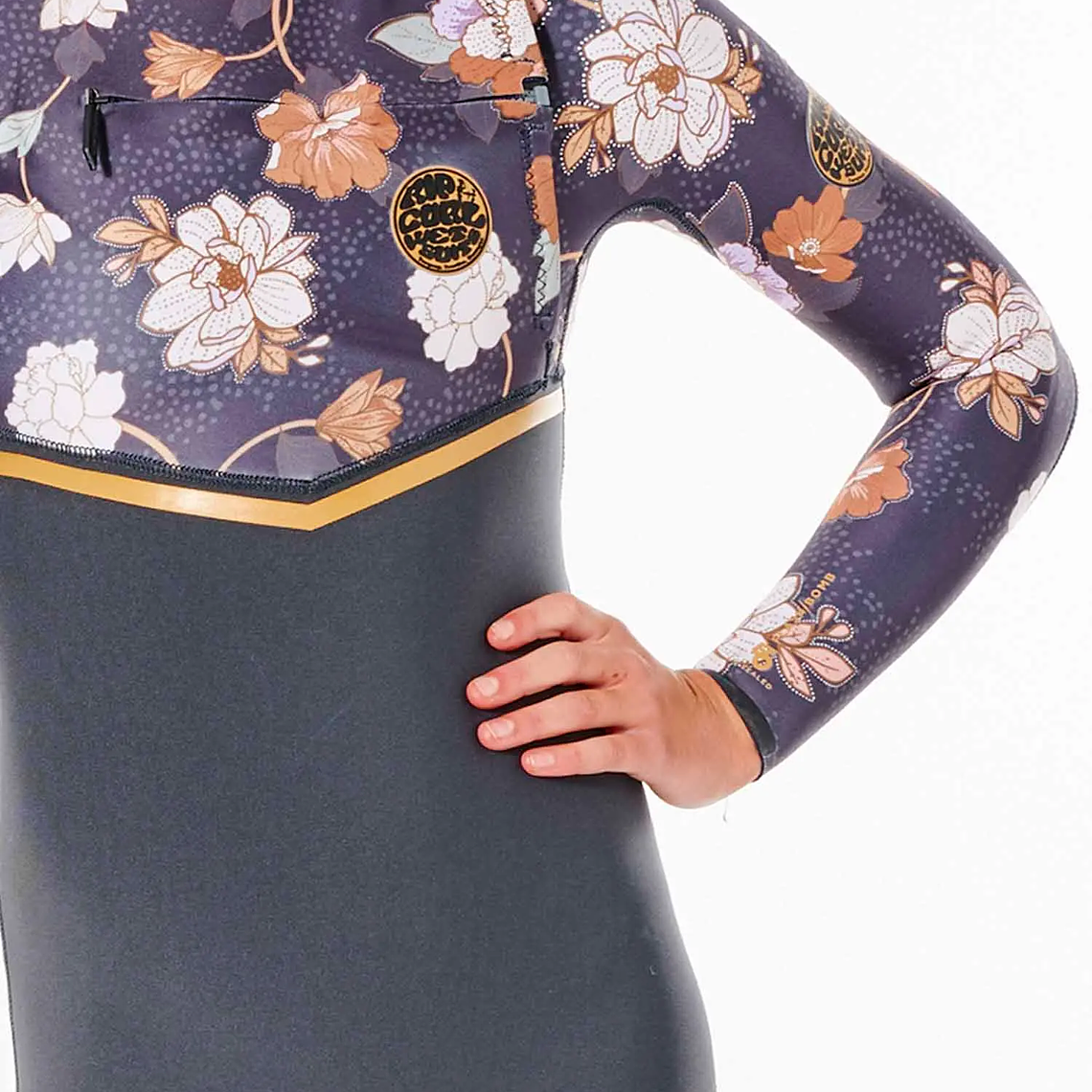 TRAJE DE SURF FLASHBOMB 4/3MM CHEST ZIP E6 NIÑA J5 4