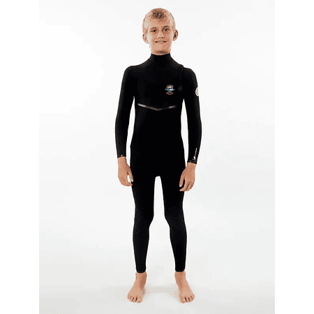 TRAJE DE SURF NIÑO FLASHBOMB 4/3 MM CHEST ZIP 20