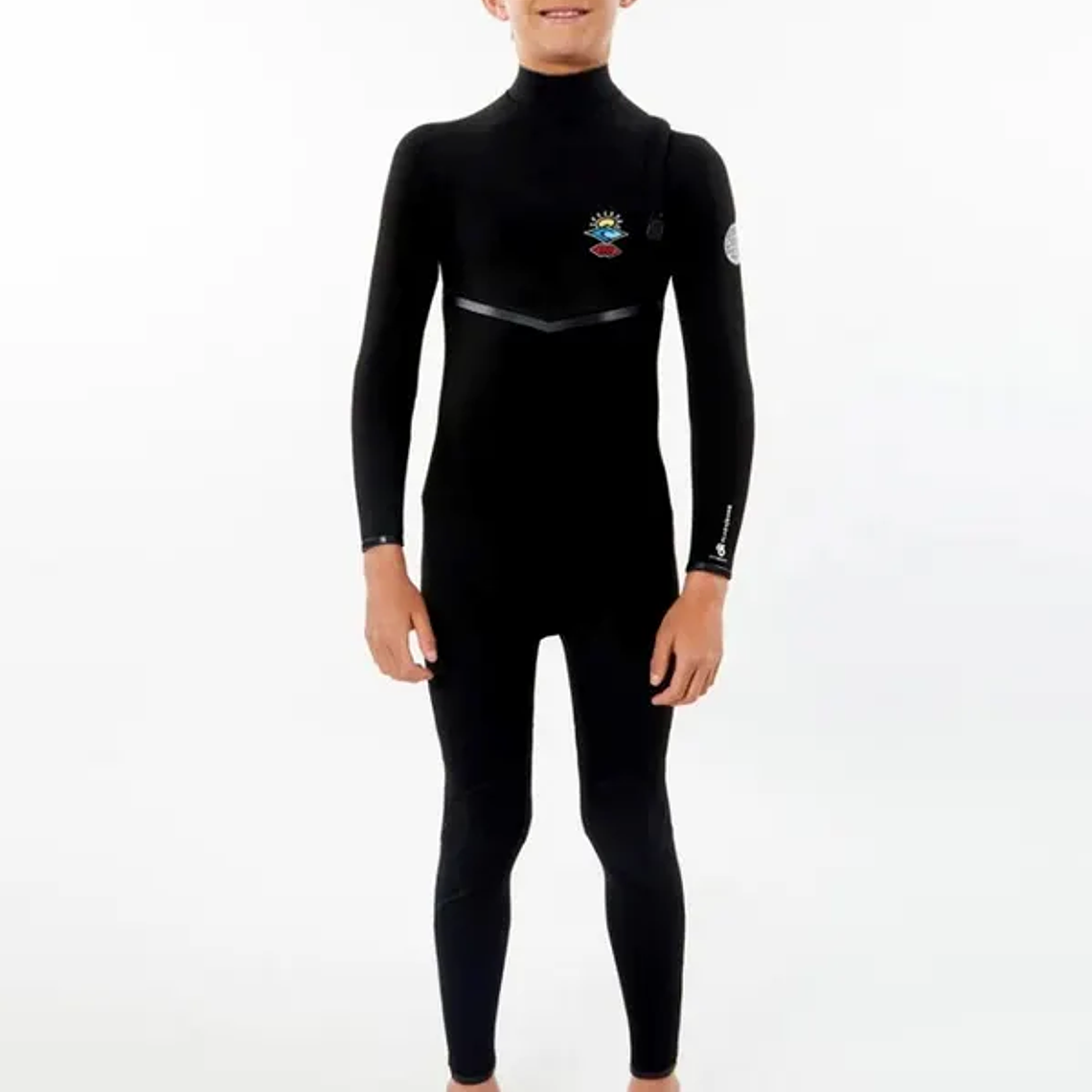 TRAJE DE SURF RIP CURL NIÑO FLASHBOMB 4/3 MM CHEST ZIP j5 2
