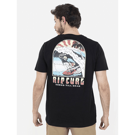 Polera Rip Curl Negra 6P291 RR