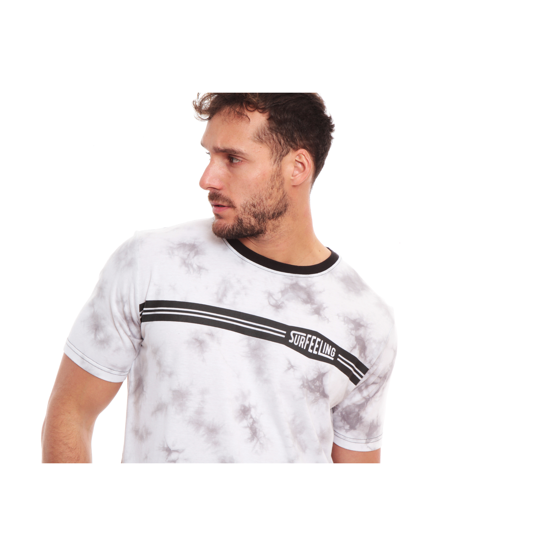 Polera Surfeeling Grey Tie Dye  RR