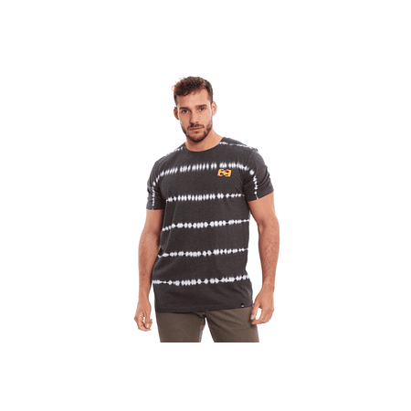 Polera Surfeeling Black/Orange RR