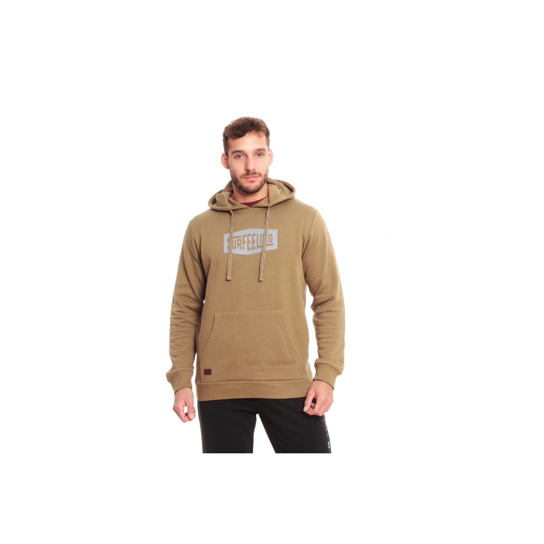 Polerón Canguro (Hoodie) Surfeeling Grey o Dark Olive