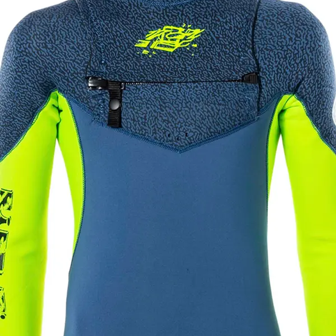 Traje de surf Rip Curl Dawn Patrol Performance Junior 4/3 mm Chestzipper (Azul) 20/24 3