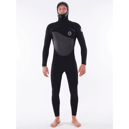 TRAJE DE AGUA FLASHBOMB 5/4 MM HOODED CHEST ZIP 20