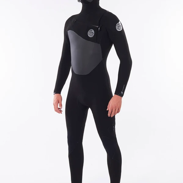 TRAJE DE AGUA FLASHBOMB 5/4 MM HOODED CHEST ZIP J5 5