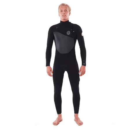 TRAJE DE AGUA FLASHBOMB 4/3 MM CHEST ZIP Black 20- (piquete en el pecho)