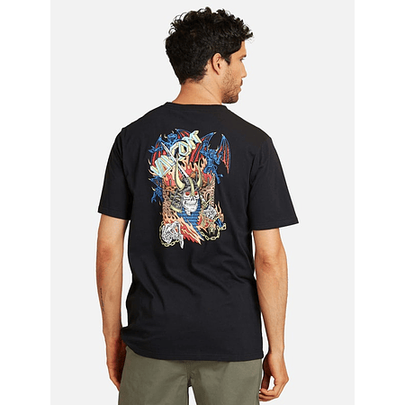 POLERA M/C VOLCOM SKATE VITALS C PROVOST