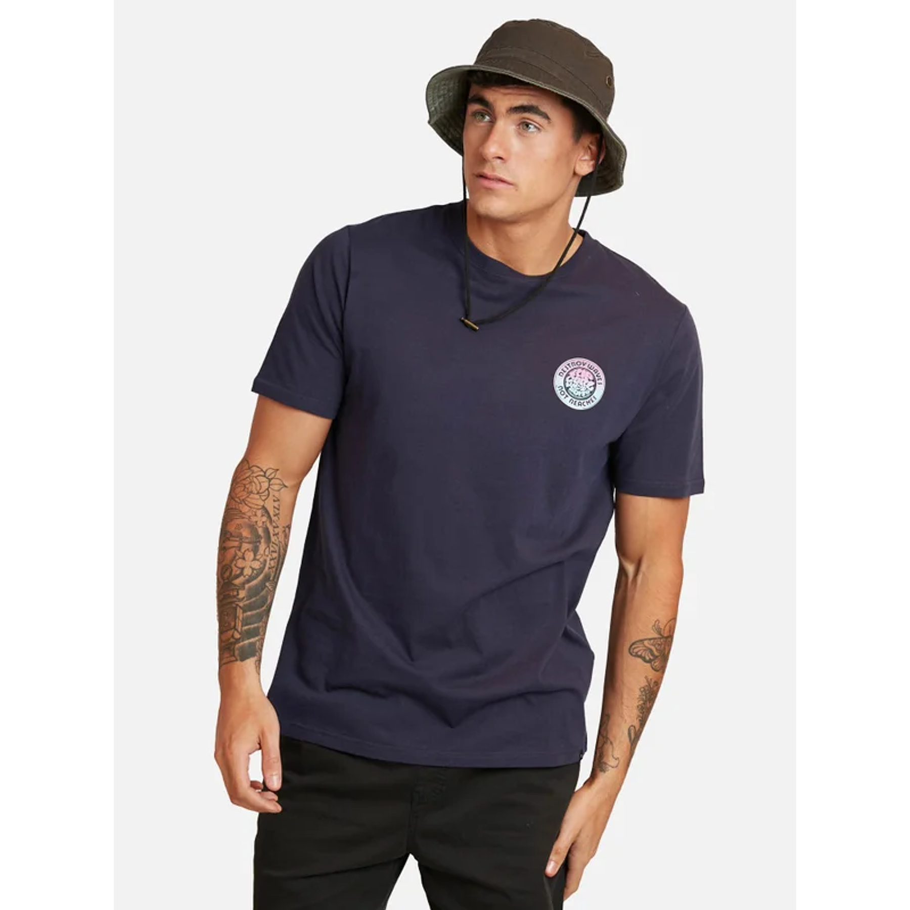 Polera M/C RIP CURL DESTROY WAVES