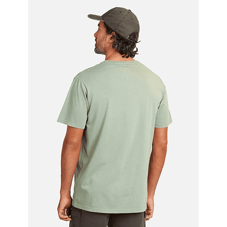 Polera M/C RIP CURL POCKET WETIE GREEN