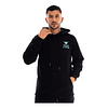 Polerón Canguro Hombre Hang Loose Hoodie Sirena Negro