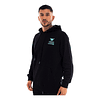 Polerón Canguro Hombre Hang Loose Hoodie Sirena Negro