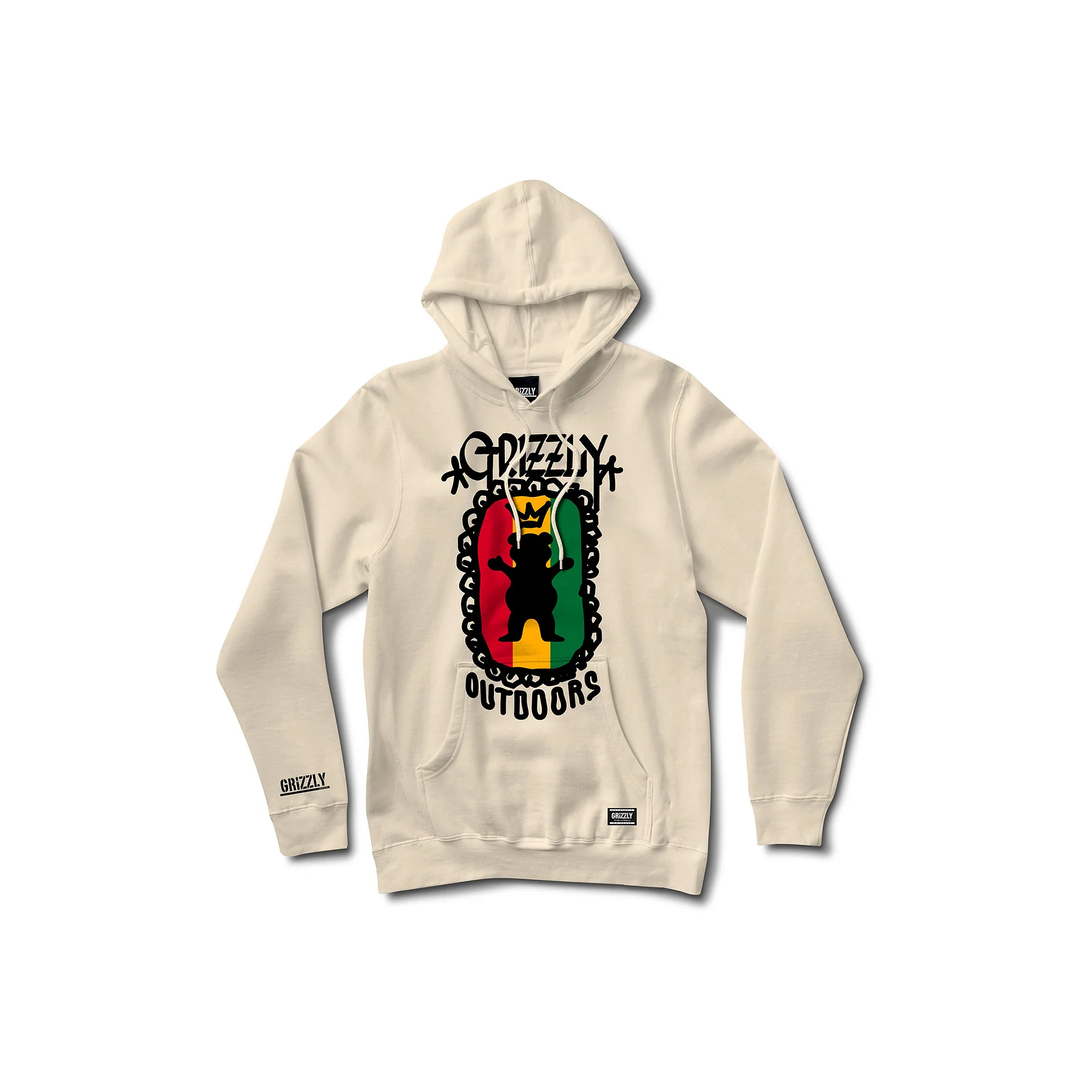 POLERON MOST HIGH PULLOVER HOODIE - BONE  