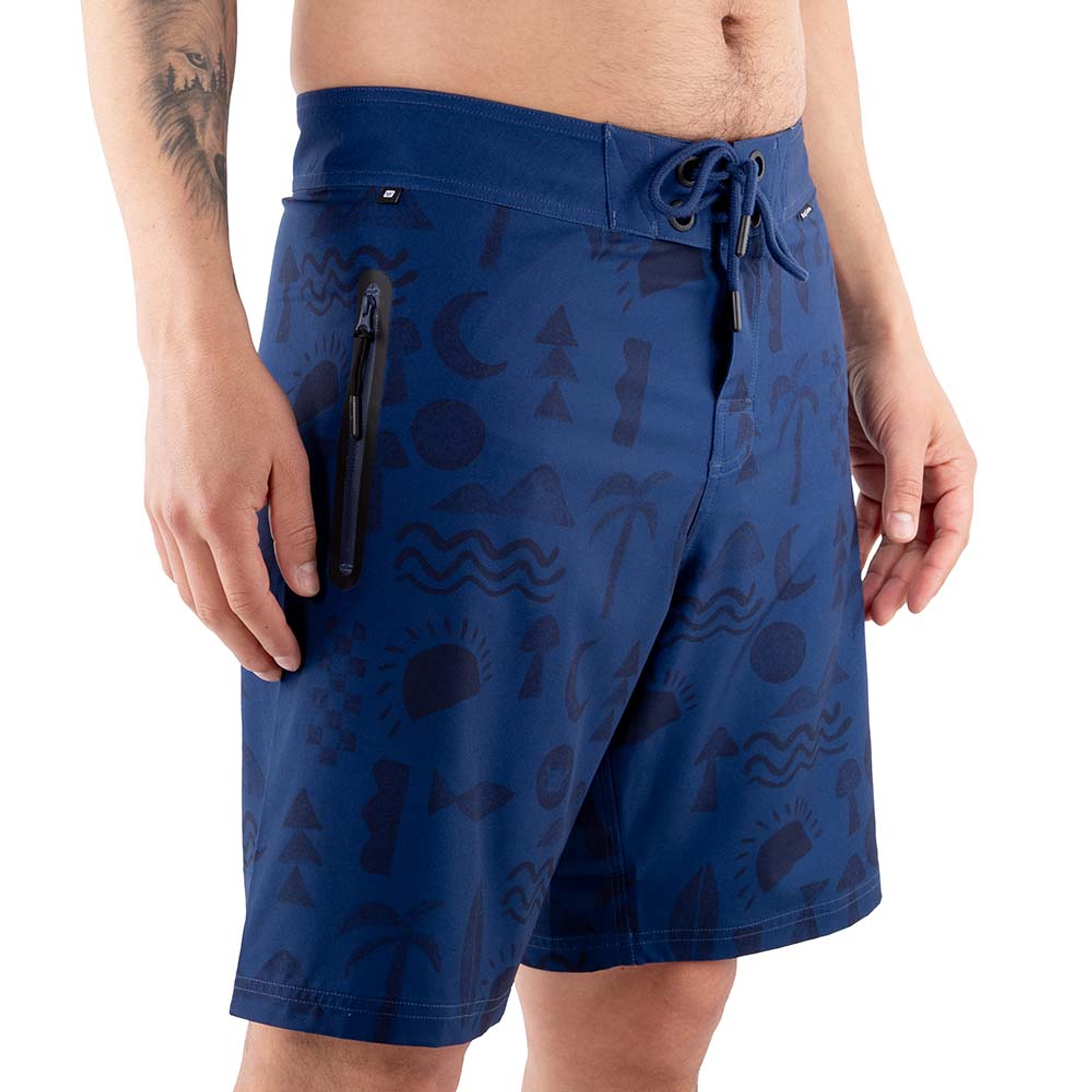 Traje De Baño Hombre Elements Azul Hang Loose