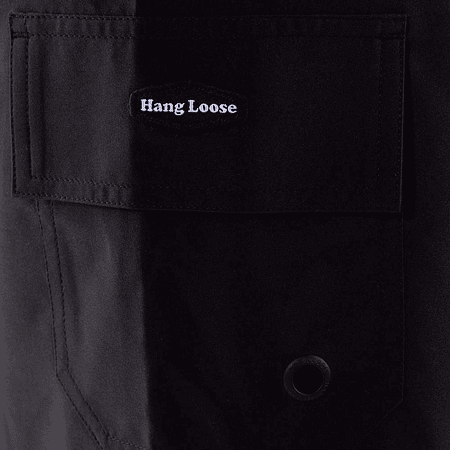 Traje De Baño Hombre Clean Negro Hang Loose